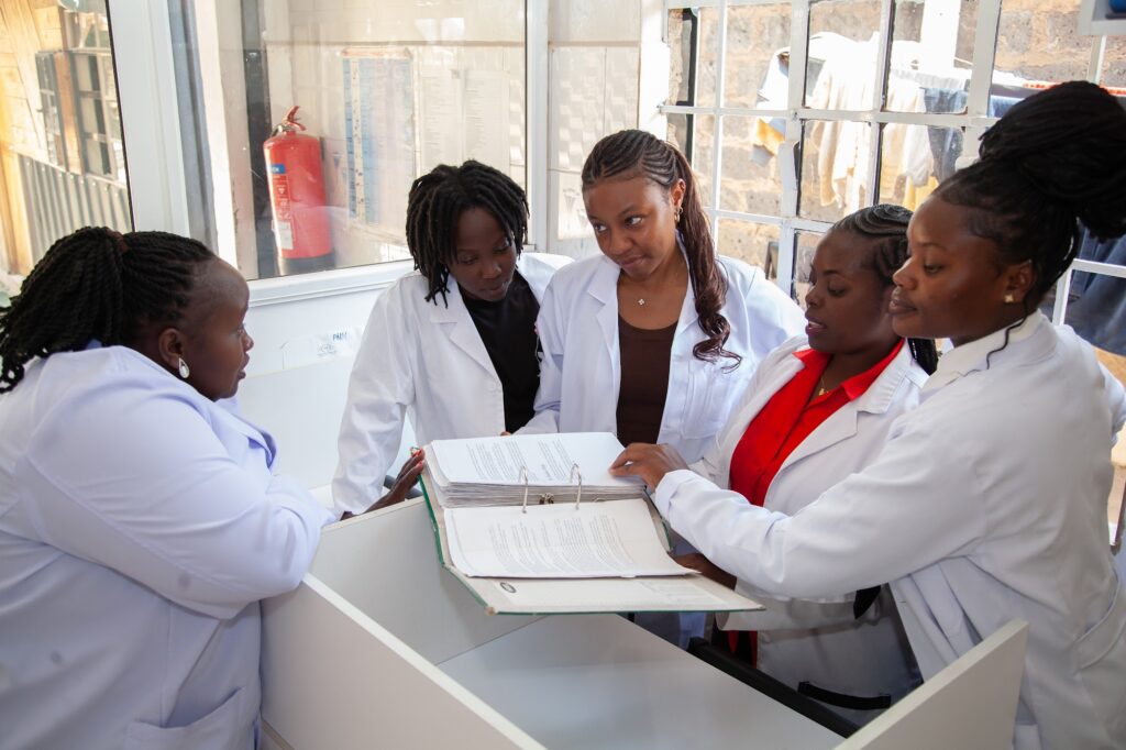 Multidisciplinary team meeting at Primrose Rehab and Wellness addiction treatment centre in Kenya