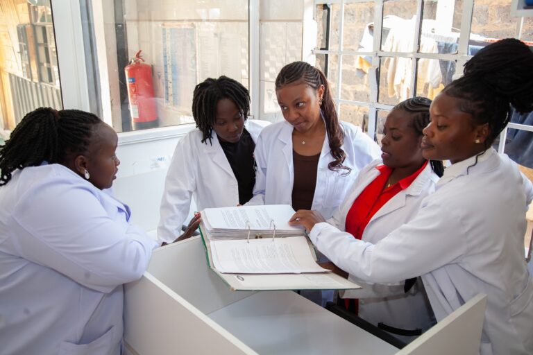 Multidisciplinary team meeting at Primrose Rehab and Wellness addiction treatment centre in Kenya