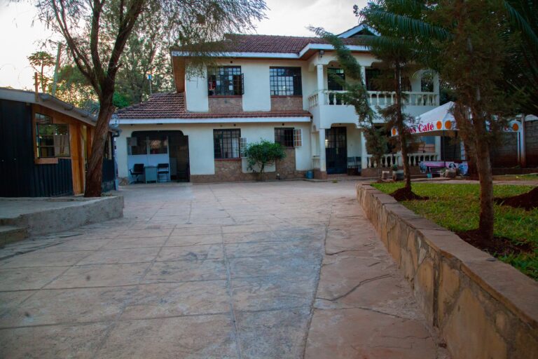 Exterior of the Primrose Rehab and Wellness residential rehabilitation centre in Kiambu