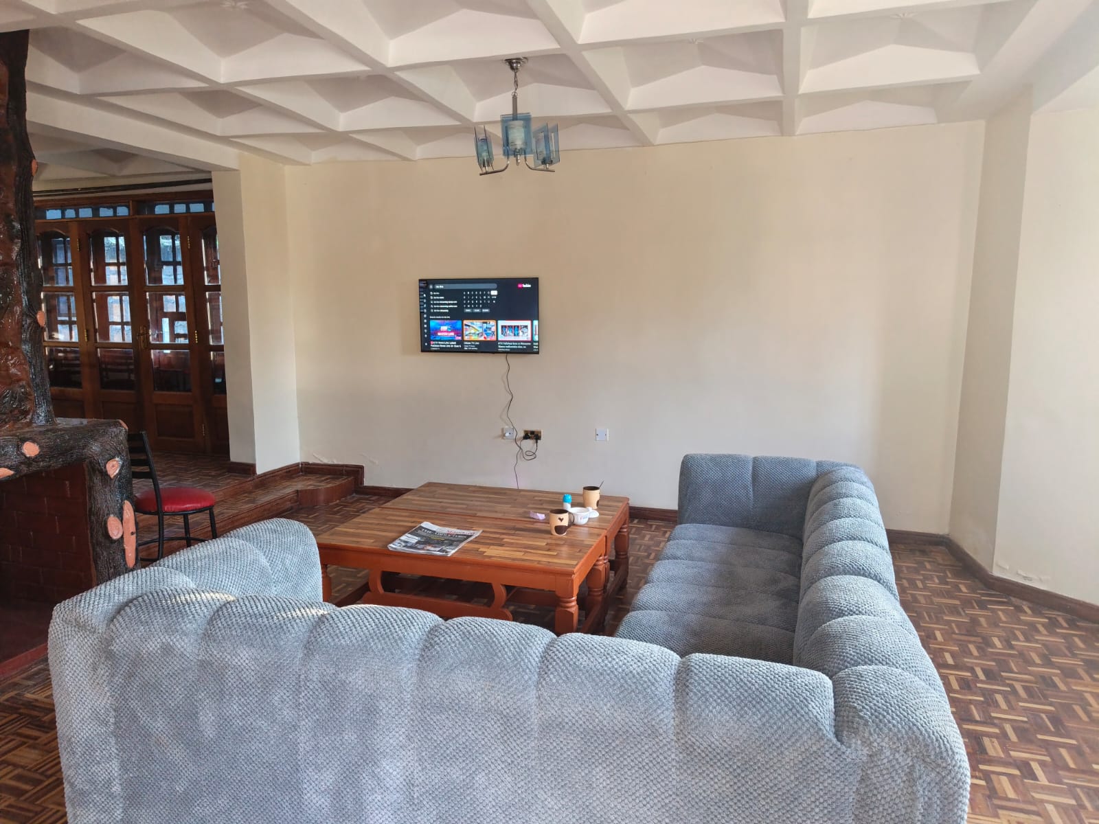 Lounge and common area at Primrose Rehab & Wellness Ruai centre